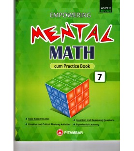 Empowering Mental Maths Cum Practice Book Class 7